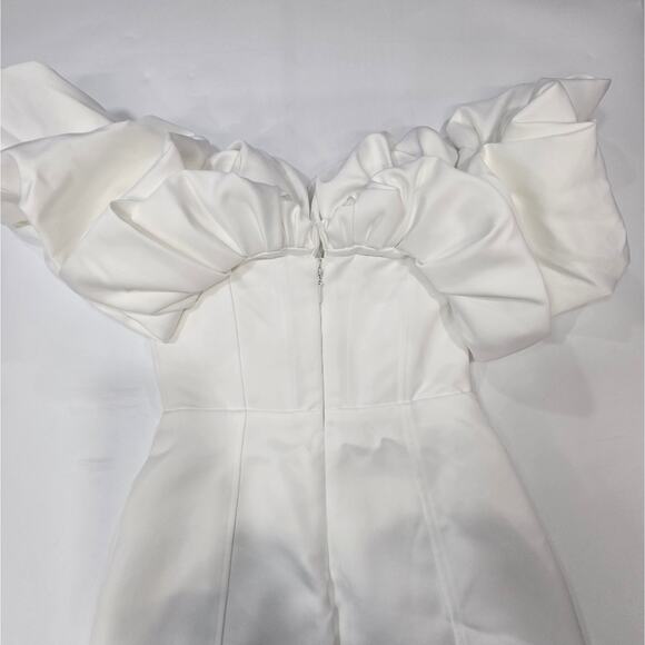 Line & Dot Samara Dress in Off White Medium - Picture 11 of 15